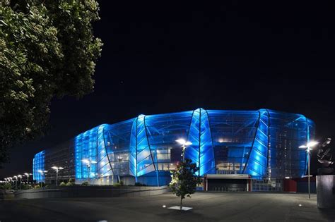 Eden Park Stadium LED facade, lighting design by Switch Lighting ...