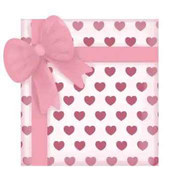 Pink Gift Box Ribbon Illustration, Gift, Present, Background PNG ...