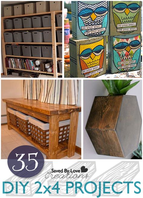 35 DIY 2×4 Project Tutorials