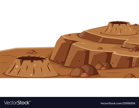 A surface mars Royalty Free Vector Image - VectorStock