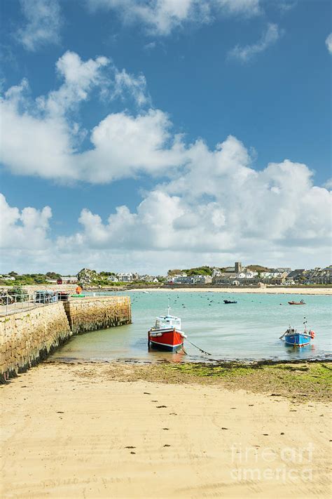 Hugh Town harbour, Isles of Scilly Photograph by Justin Foulkes - Fine Art America