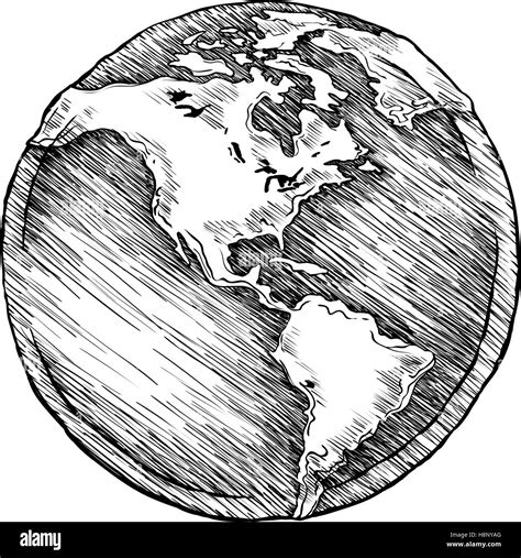 Drawing Picture Of A Globe 450x450 globe vector icon on white line art ...