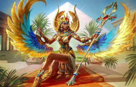 Egyptian Goddess Isis Wallpapers - Wallpaper Cave