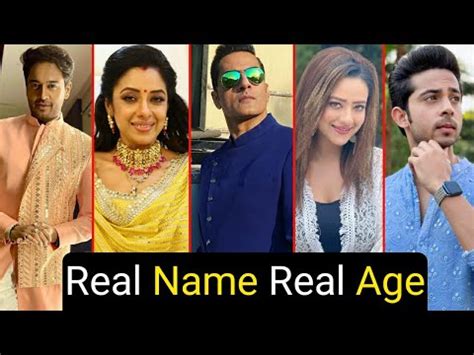 Anupama Serial Cast Real Name And Real Age Full Details | Anu | Anuj | Kavya | Vanraj | TM - YouTube