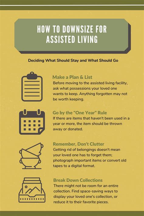 Downsizing Tips for Moving into Assisted Living