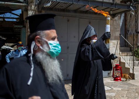 'Holy Fire' ceremony held in empty Jerusalem church | WOAI