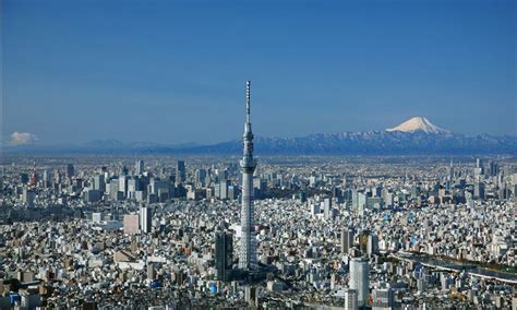 Japan Tokyo Sky Tree and Mt. Fuji | Tokyo skytree, Tokyo tour ...