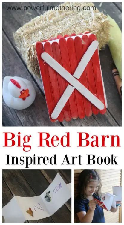 Big Red Barn Art Activity Book