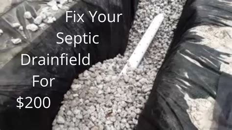 $200 septic drain field repair for beginners – Artofit