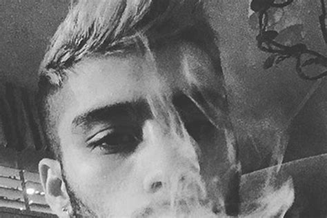 Zayn Malik Smoking Picture on Instagram | Glamour UK