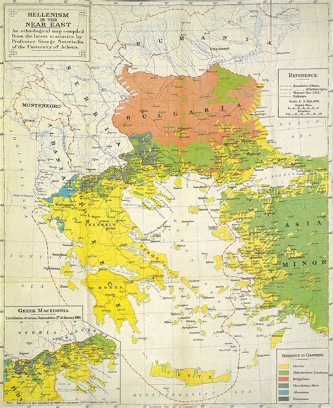 Ethnic Map in Greece, Bulgaria and Western Turkey (1906) - Vivid Maps