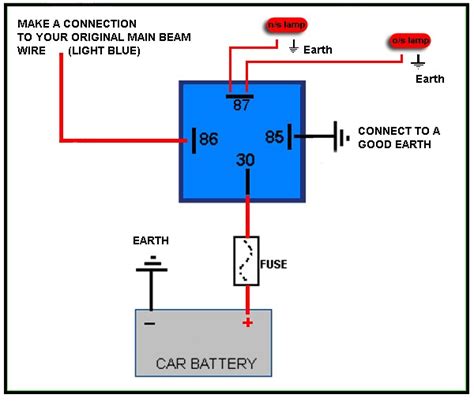 How To Wire A Four Pin Relay