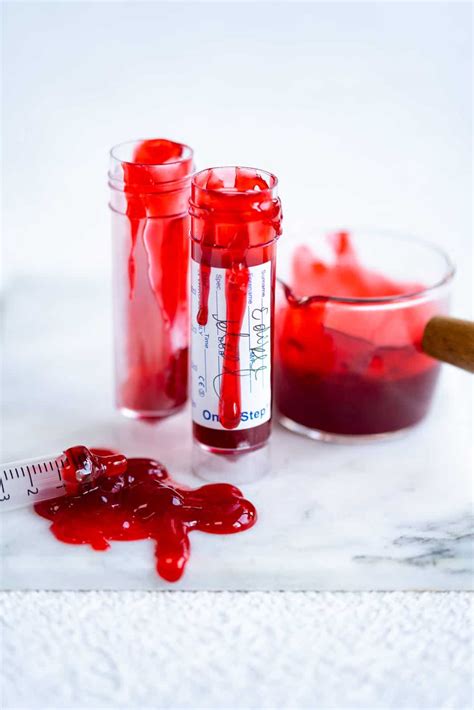 Edible Fake Blood | Recipe Cart