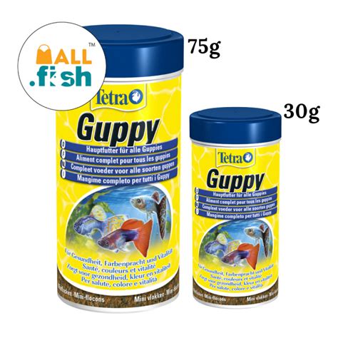 Tetra Guppy Fish Food Mini Flakes For Aquarium Fish foods | Lazada