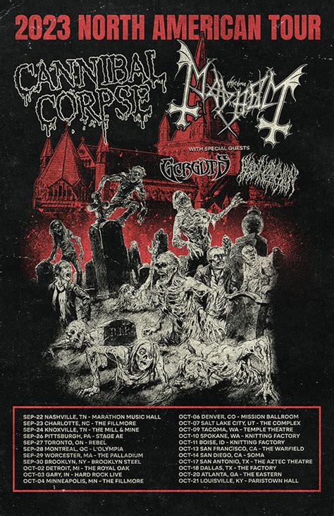 Cannibal Corpse to Release Sixteenth Studio Album, “Chaos Horrific ...