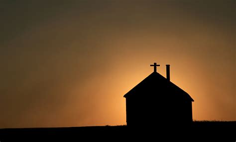 country-church-silhouette - Baptist & Reflector