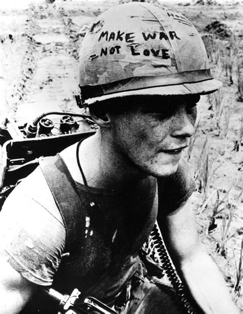 The Helmet Art: Vintage Photographs of Graffiti on Soldiers’ Helmets During the Vietnam War ...