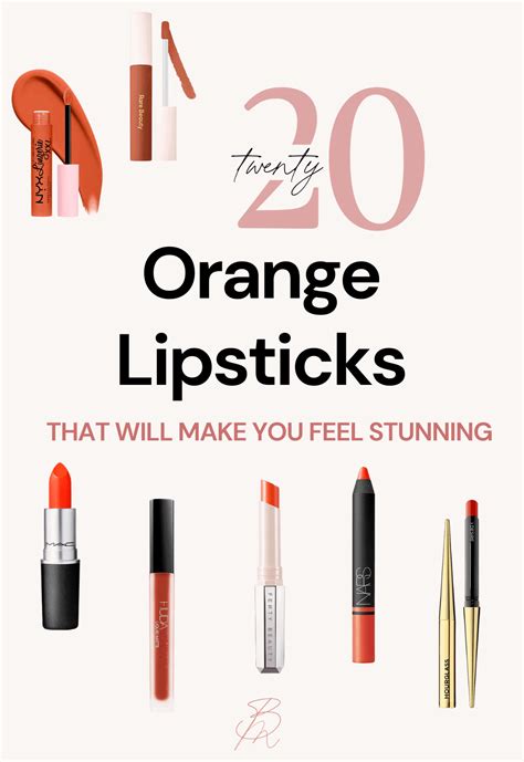 What Makeup To Wear With Orange Lipstick | Saubhaya Makeup