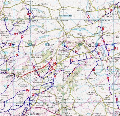 Map – Clee View Bridleways Group