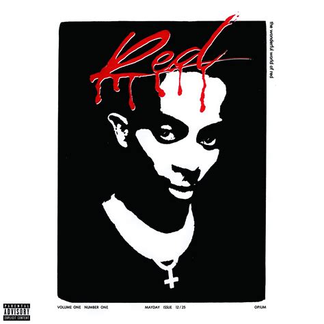 Buy Playboi Carti Whole Lotta Red Album Cover and Prints Unframed Wall Art Gifts Decor 16X16 ...