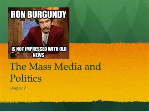 PPT - The Mass Media and Politics PowerPoint Presentation, free download - ID:1621258