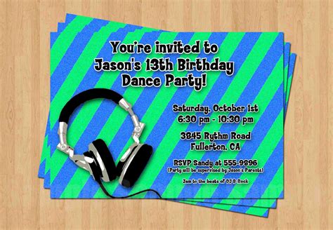 Dj Party Invitation - 16+ Examples, How to Create, Tips