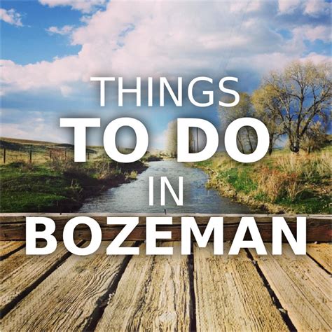 Things To Do In Bozeman - Explore Bozeman