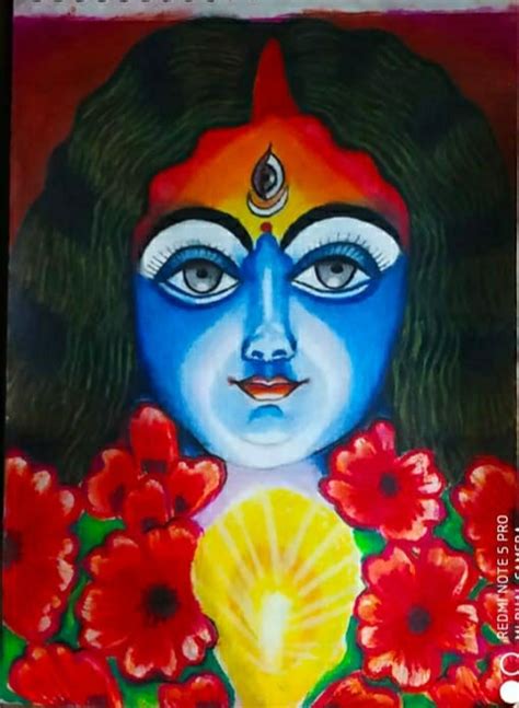 Jai Maa Kali - Indian Art [Not for Sale] - International Indian Folk Art Gallery