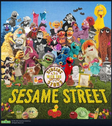 The Singing with the Stars | Sesame street muppets, Sesame street, Muppets