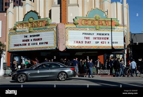 Movie goers come out of the Crest theater in Westwood after seeing The ...