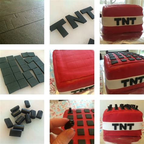 How to make a Minecraft TNT Cake | mumturnedmom