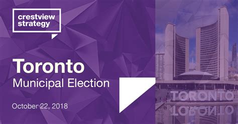 Toronto Municipal Election: Candidates | by Crestview Strategy | Medium