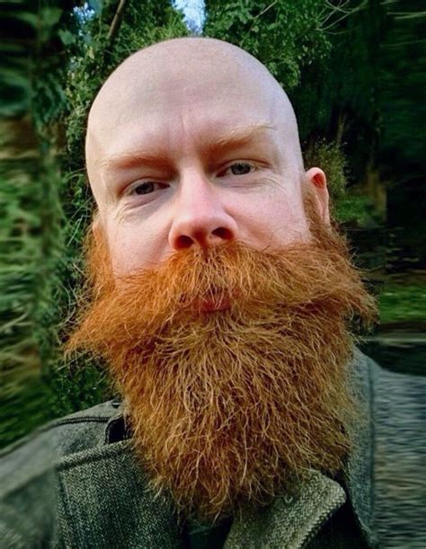 Bald Men With Beards, Bald With Beard, Red Beard, Great Beards, Awesome ...