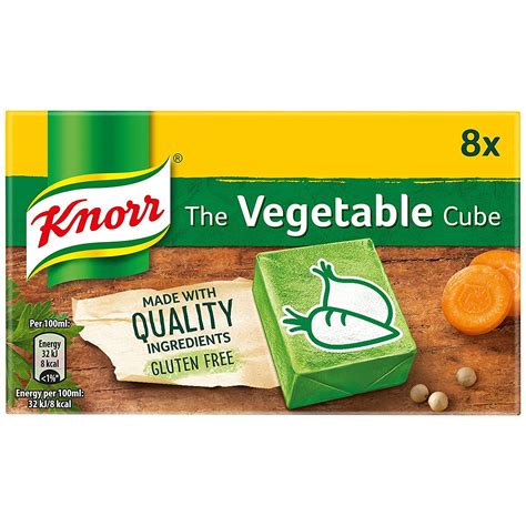 Amazon.com : Knorr Vegetable Stock 8 Cubes 80g (Pack of 1) : Bouillons ...