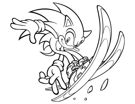 Sonic Drawings To Color