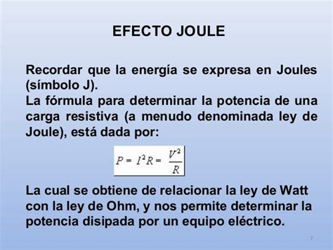 Efecto Joule Formula - SEONegativo.com