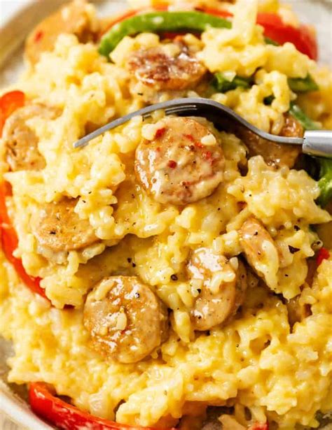 One Pot Sausage and Rice Casserole: A Flavorful Family Dinner Delight