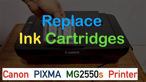 Canon PIXMA MG2550s Ink Cartridge Replacement, review !! - YouTube