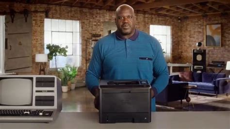 Epson EcoTank TV Commercial, 'Why Are You Still Using a Laser Printer?' Featuring Shaquille O ...