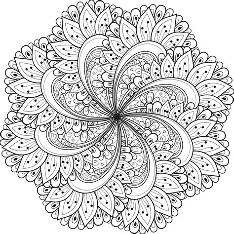 Mandalas imágenes para imprimir y colorear gratis. Gran variedad de ...