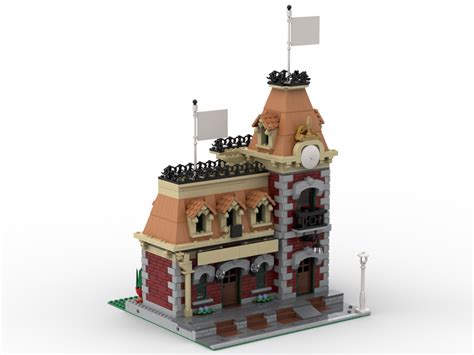 LEGO MOC Modular Train Station 71044 by Brick Artisan | Rebrickable ...