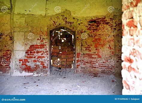 Interior of an Old Abandoned Castle Stock Photo - Image of derelict ...