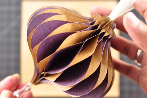 Honeycomb Ornament Tutorial » Amazing Paper Grace