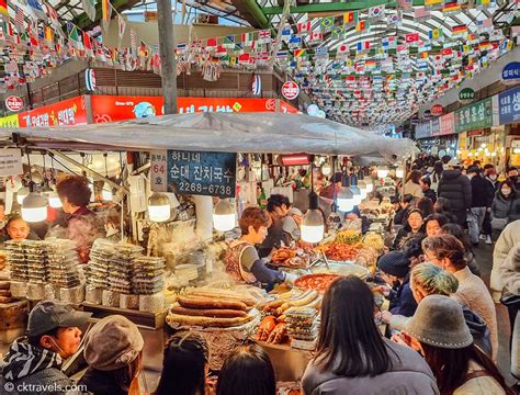 21 foods and drinks to try at Gwangjang Market, Seoul - CK Travels