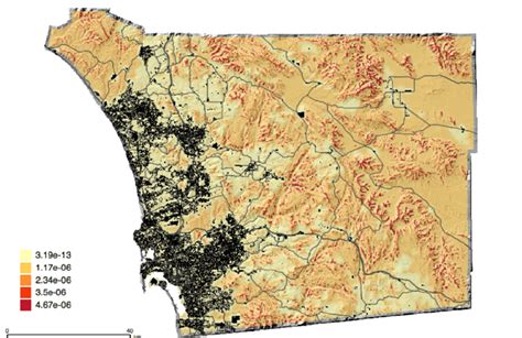 Population-level probability of golden eagle habitat selection ...