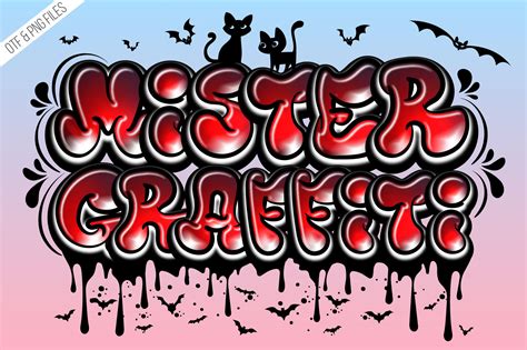 Mister Graffiti Font by Nobu Collections · Creative Fabrica