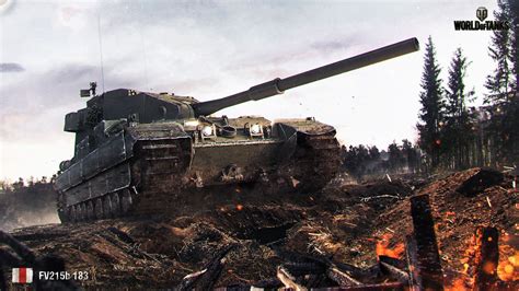 Bližší pohľad na FV215b (183) | WoT.cz