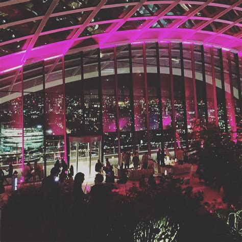 Sky Garden at night, London. 29/07/16. 26. Spending quality time with special people on my ...