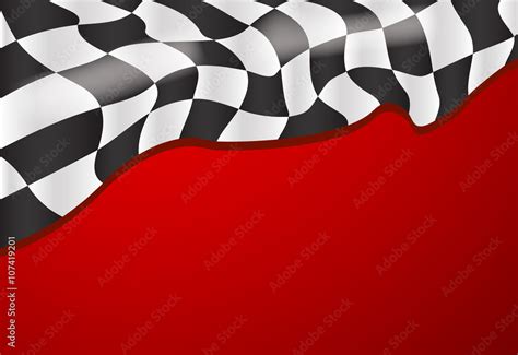 race flag background vector illustration Stock Vector | Adobe Stock