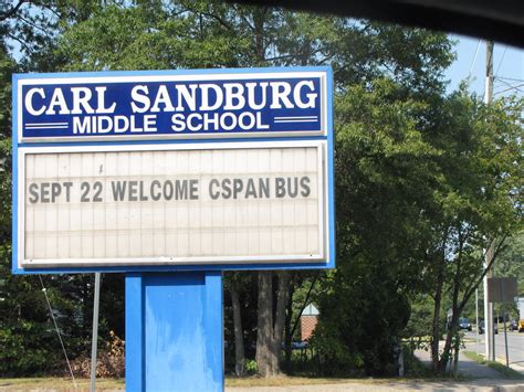 Warm welcome | Carl Sandburg Middle School in Virginia was a… | Flickr